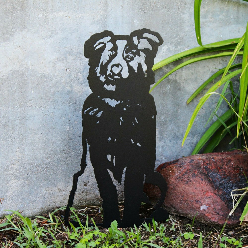 Plow & Hearth Australian Shepherd Garden Stake