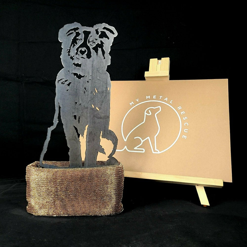 Plow & Hearth Australian Shepherd Garden Stake