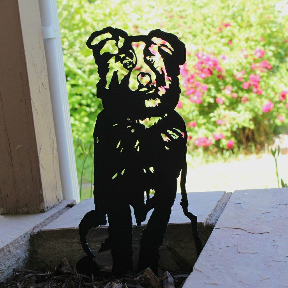 Plow & Hearth Australian Shepherd Garden Stake