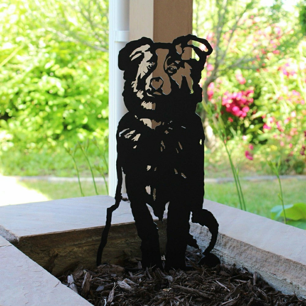 Plow & Hearth Australian Shepherd Garden Stake