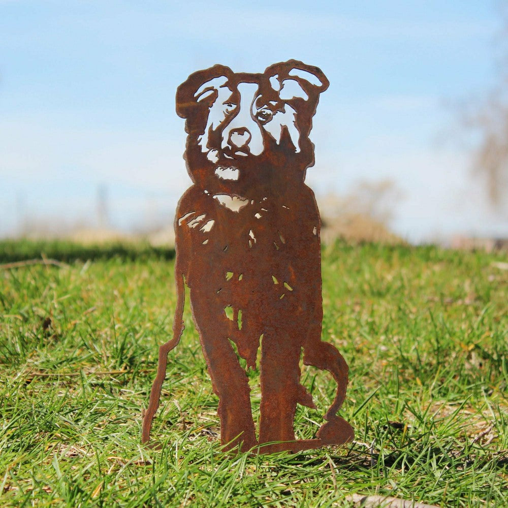 Plow & Hearth Australian Shepherd Garden Stake