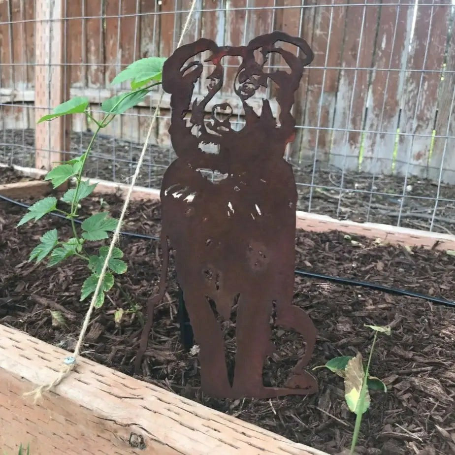 Plow & Hearth Australian Shepherd Garden Stake
