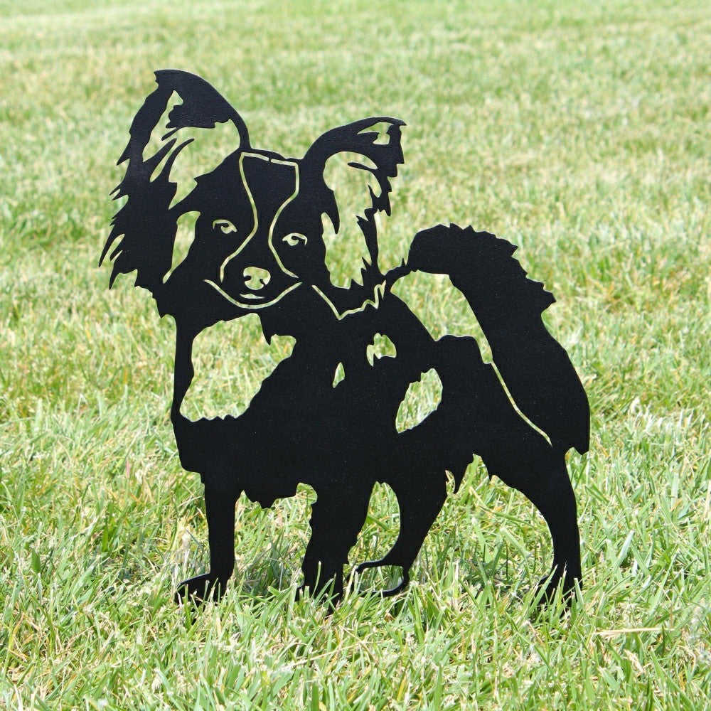 Plow & Hearth Papillon Garden Stake