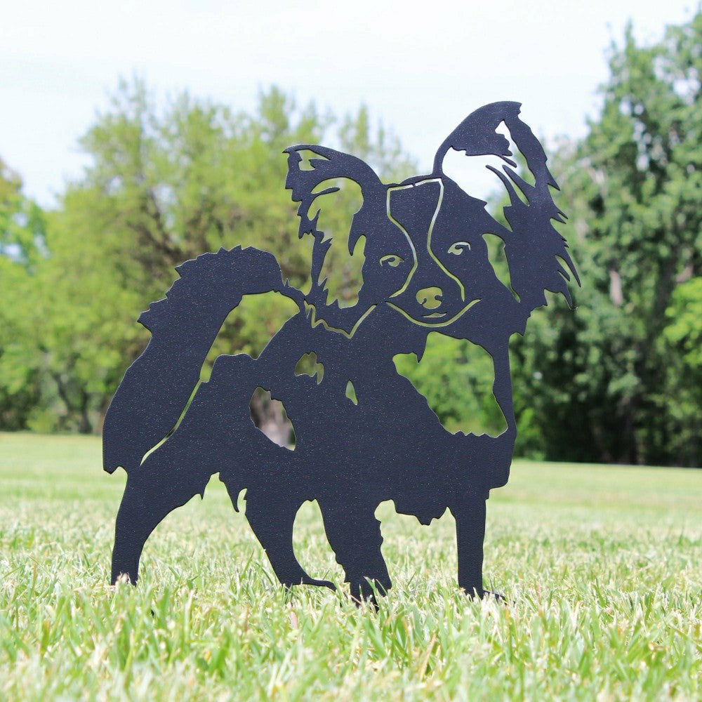 Plow & Hearth Papillon Garden Stake