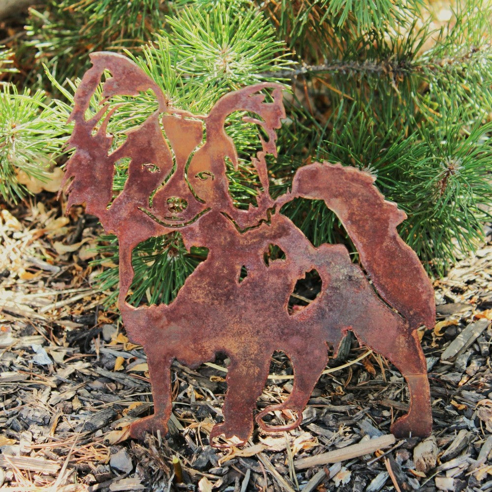 Plow & Hearth Papillon Garden Stake