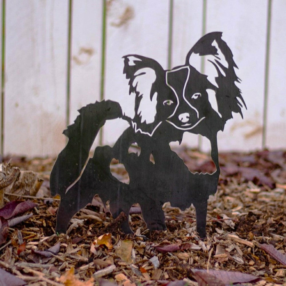 Plow & Hearth Papillon Garden Stake