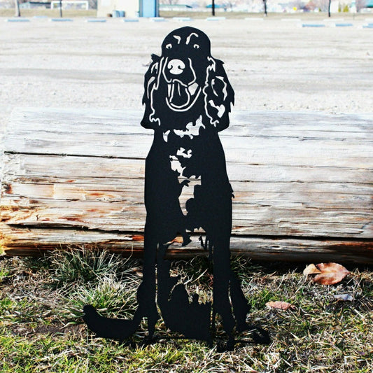 Plow & Hearth English Setter Garden Stake