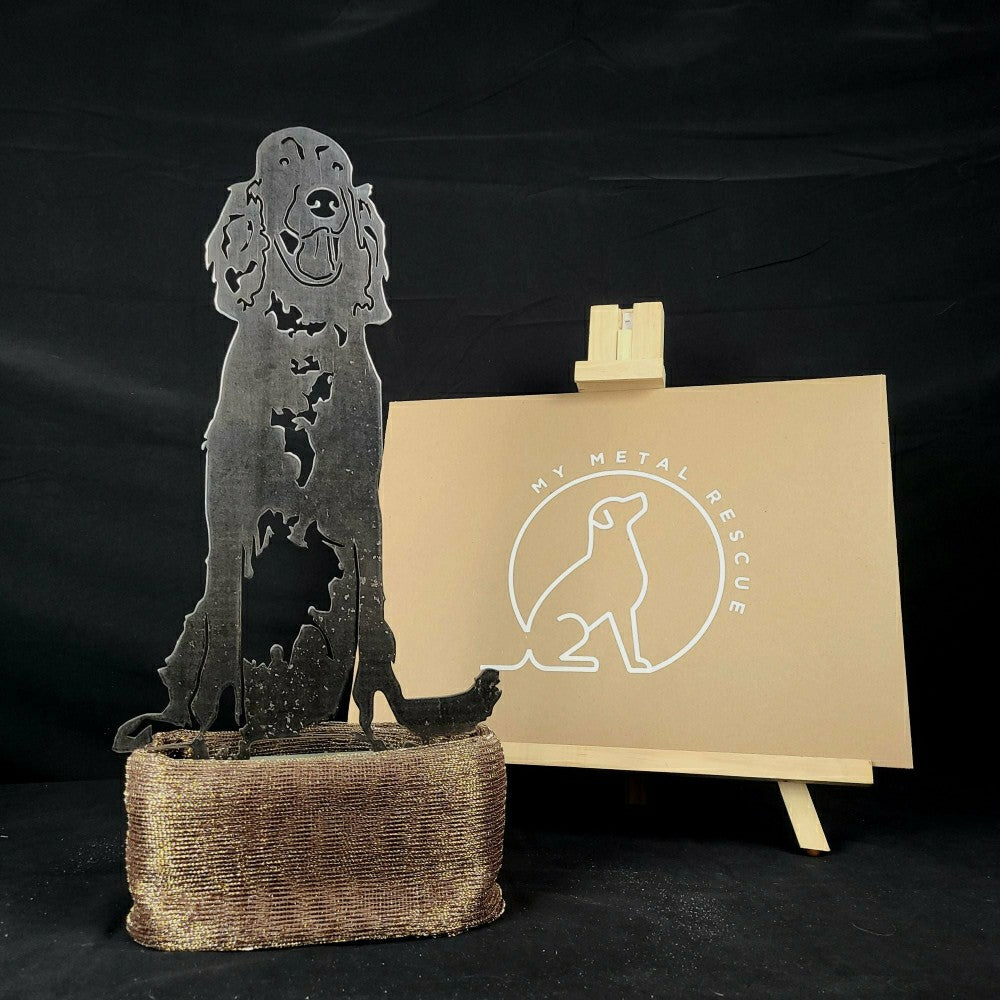 Plow & Hearth English Setter Garden Stake