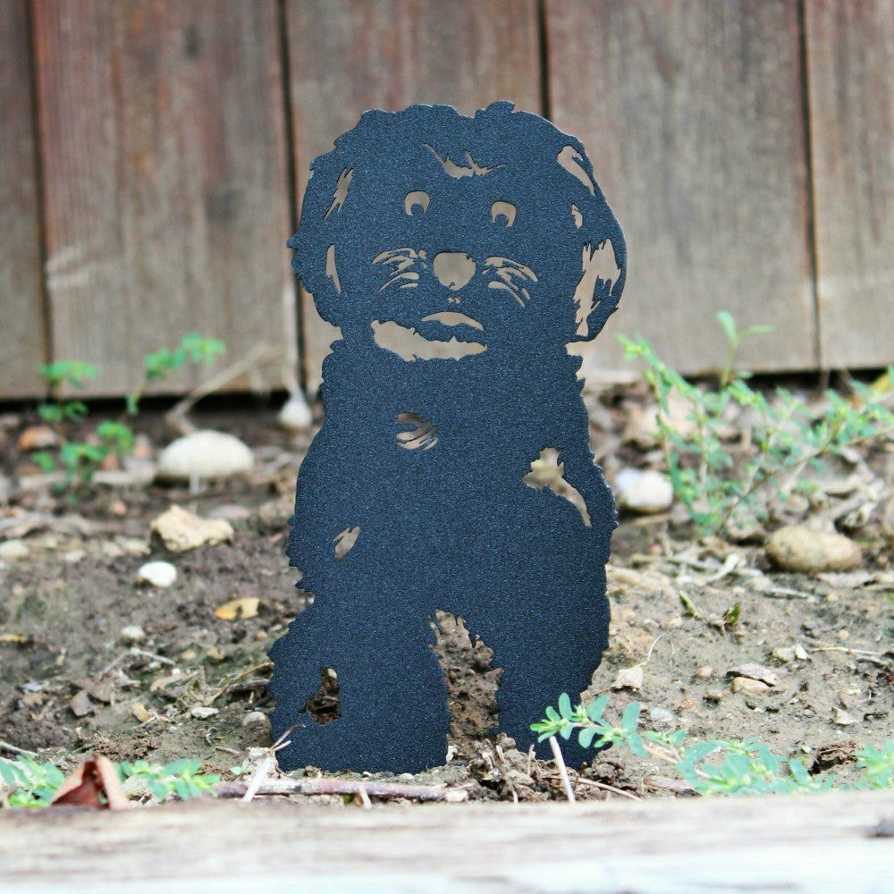 Plow & Hearth Havanese Garden Stake