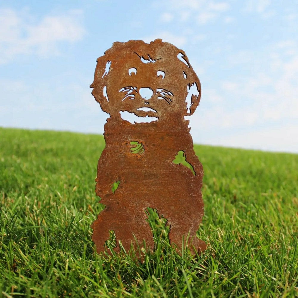 Plow & Hearth Havanese Garden Stake