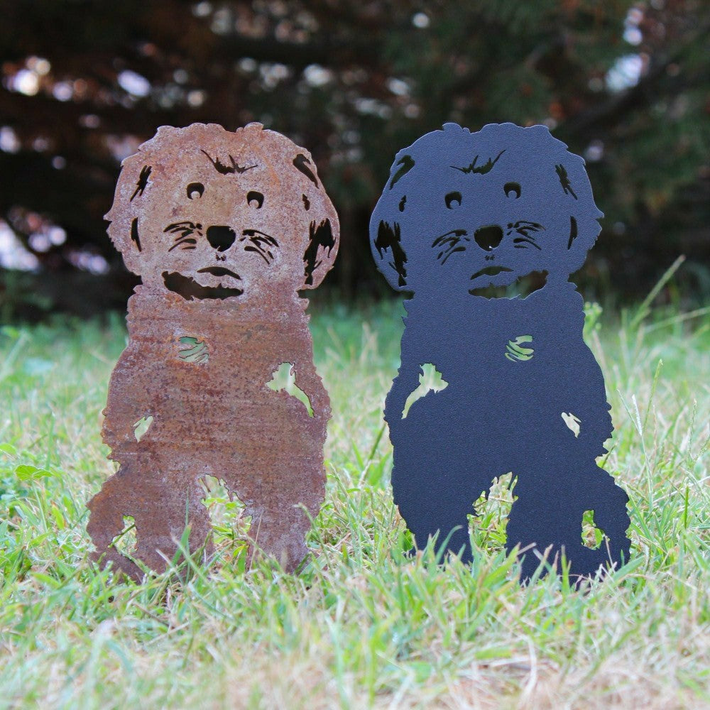 Plow & Hearth Havanese Garden Stake