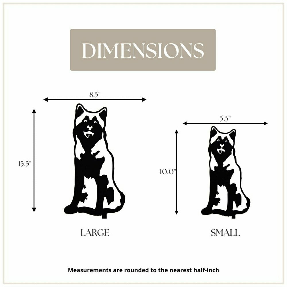 Plow & Hearth Alaskan Malamute Garden Stake