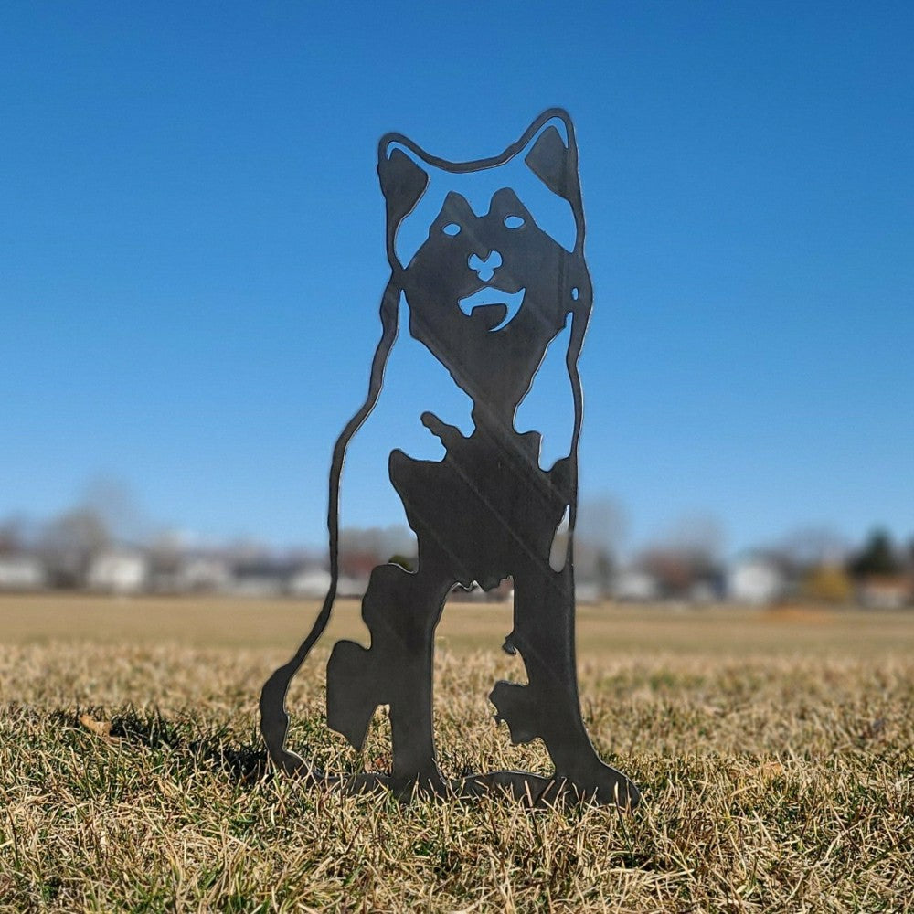 Plow & Hearth Alaskan Malamute Garden Stake