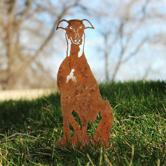 Plow & Hearth Greyhound Garden Stake