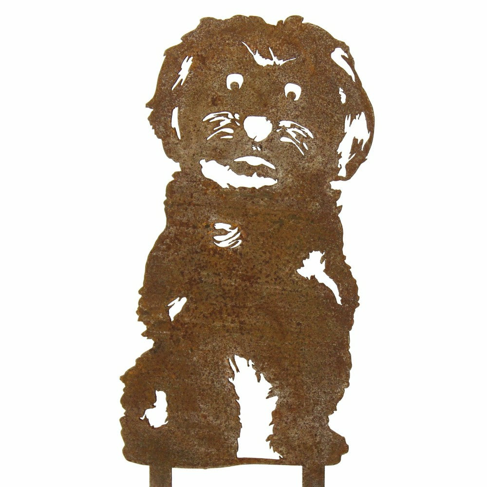 Plow & Hearth Maltese Garden Stake