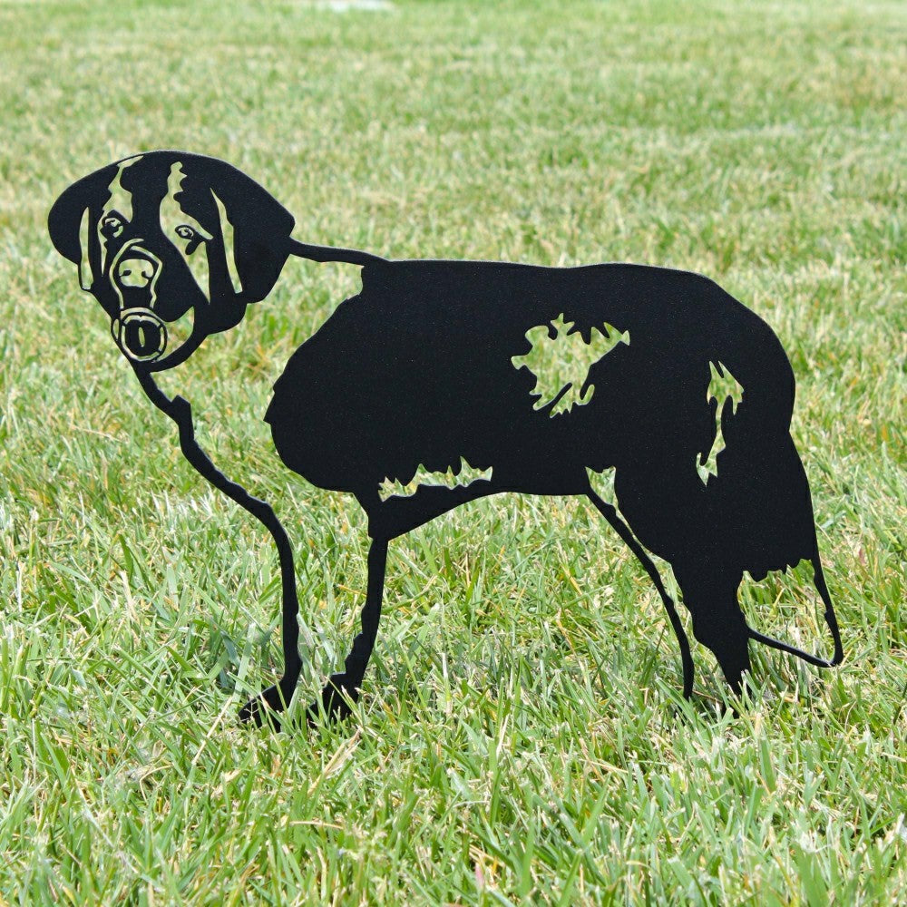 Plow & Hearth Saint Bernard Garden Stake