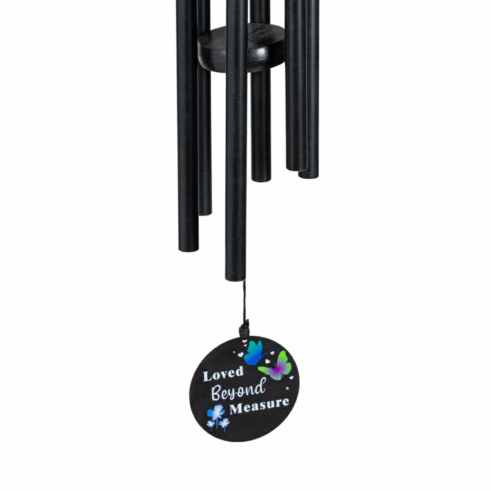 Plow & Hearth Memorial Decorative Windchime, Lasercut, "Your Life was a Blessing", 2