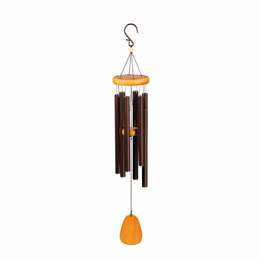 Plow & Hearth 29" Wood Top Wind Chime
