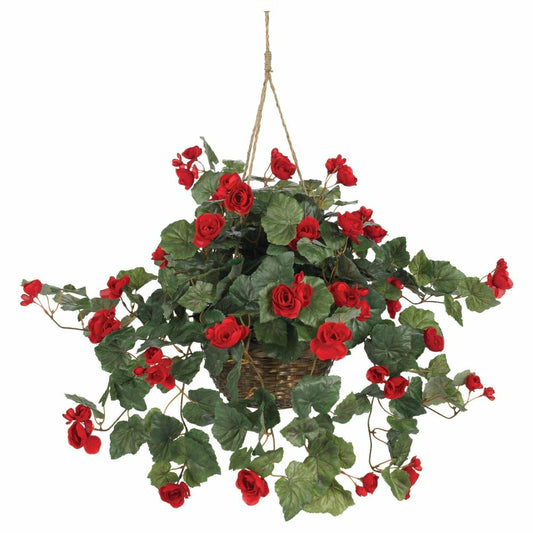 Plow & Hearth Begonia Hanging Basket