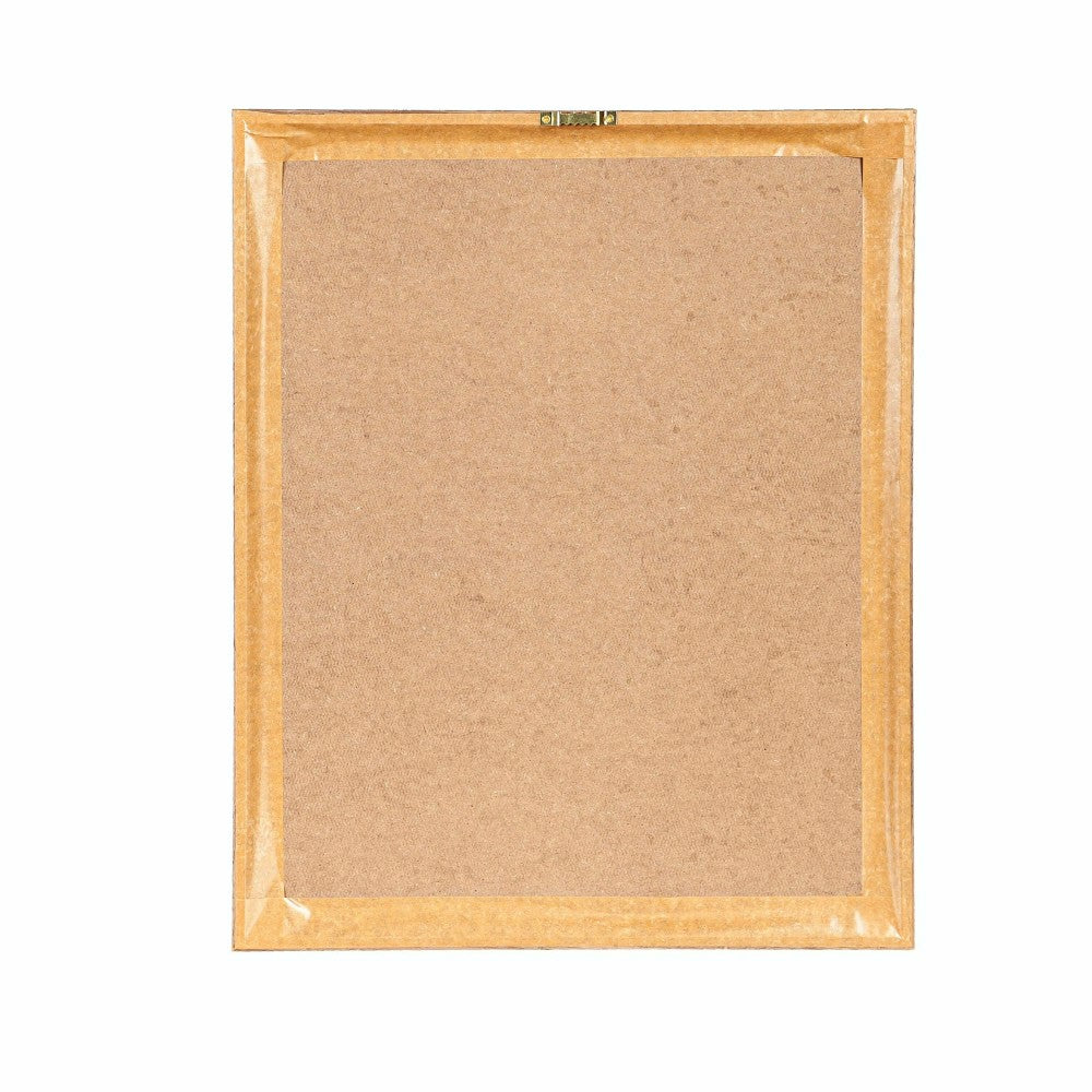 Plow & Hearth Pollinator Garden Indoor Wall Décor, Wooden Wall with Frame, Inspirati