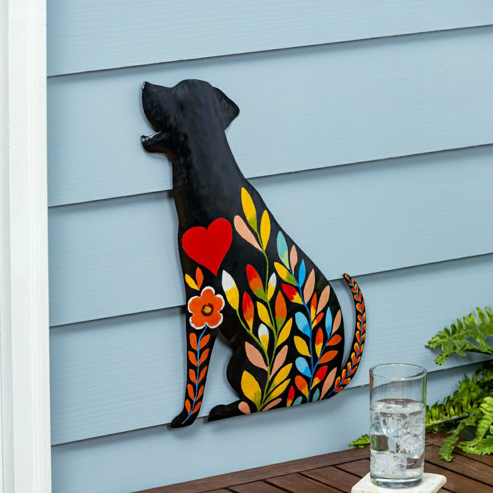 Plow & Hearth Metal Dog Wall Art