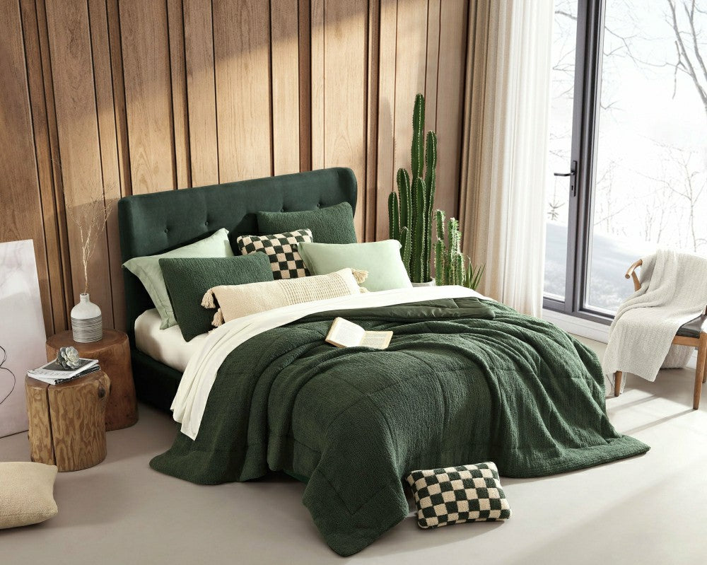 Plow & Hearth Checkerboard Mini Pillow