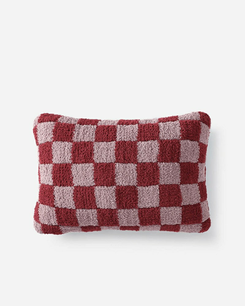 Plow & Hearth Checkerboard Mini Pillow