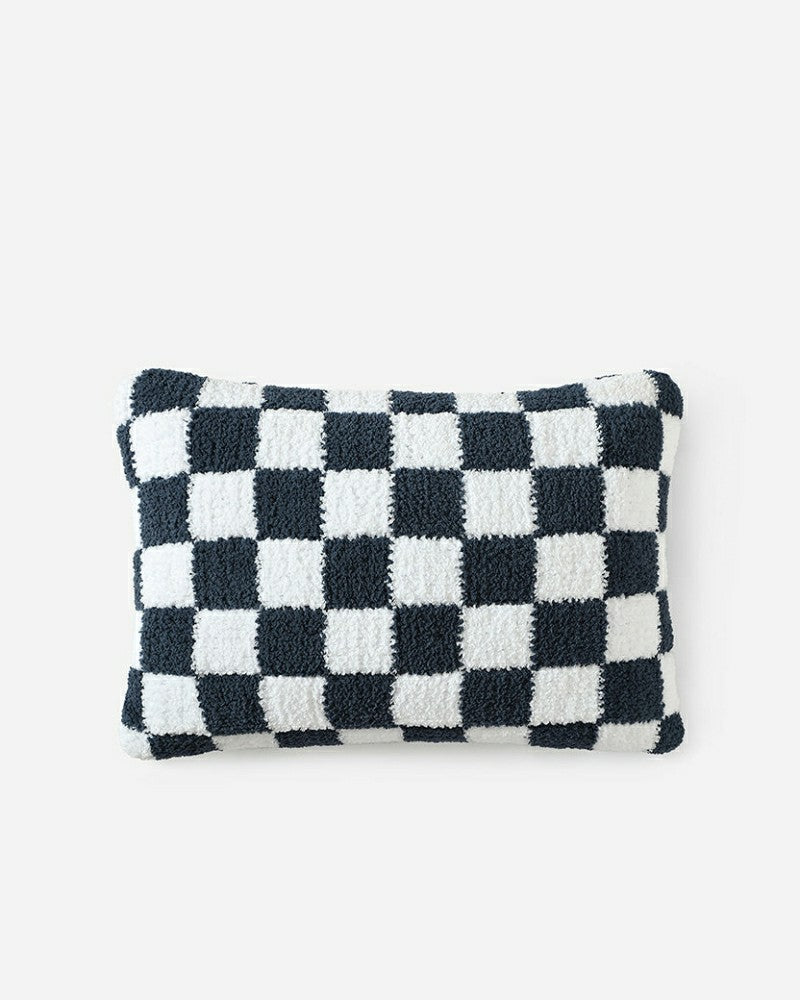 Plow & Hearth Checkerboard Mini Pillow