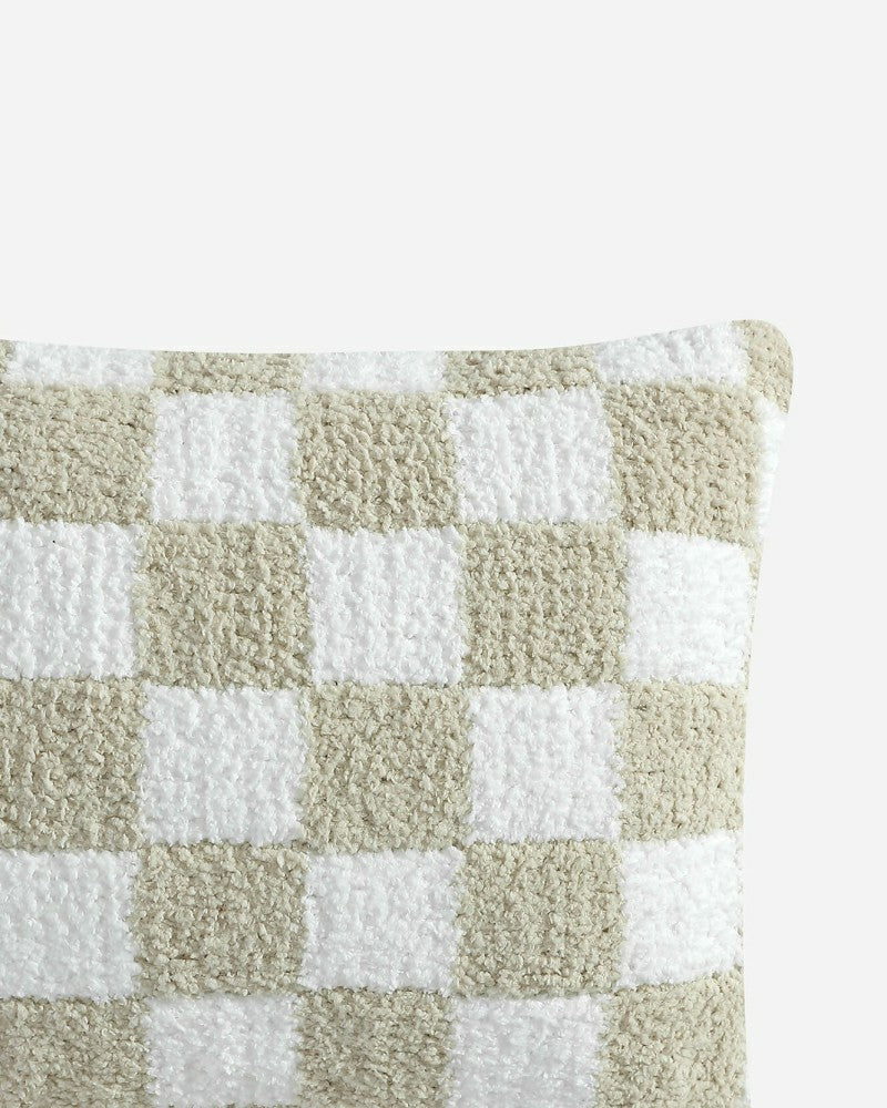 Plow & Hearth Checkerboard Mini Pillow