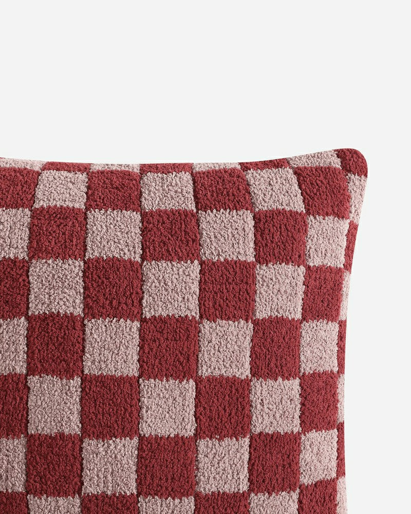 Plow & Hearth Checkerboard Throw Pillow