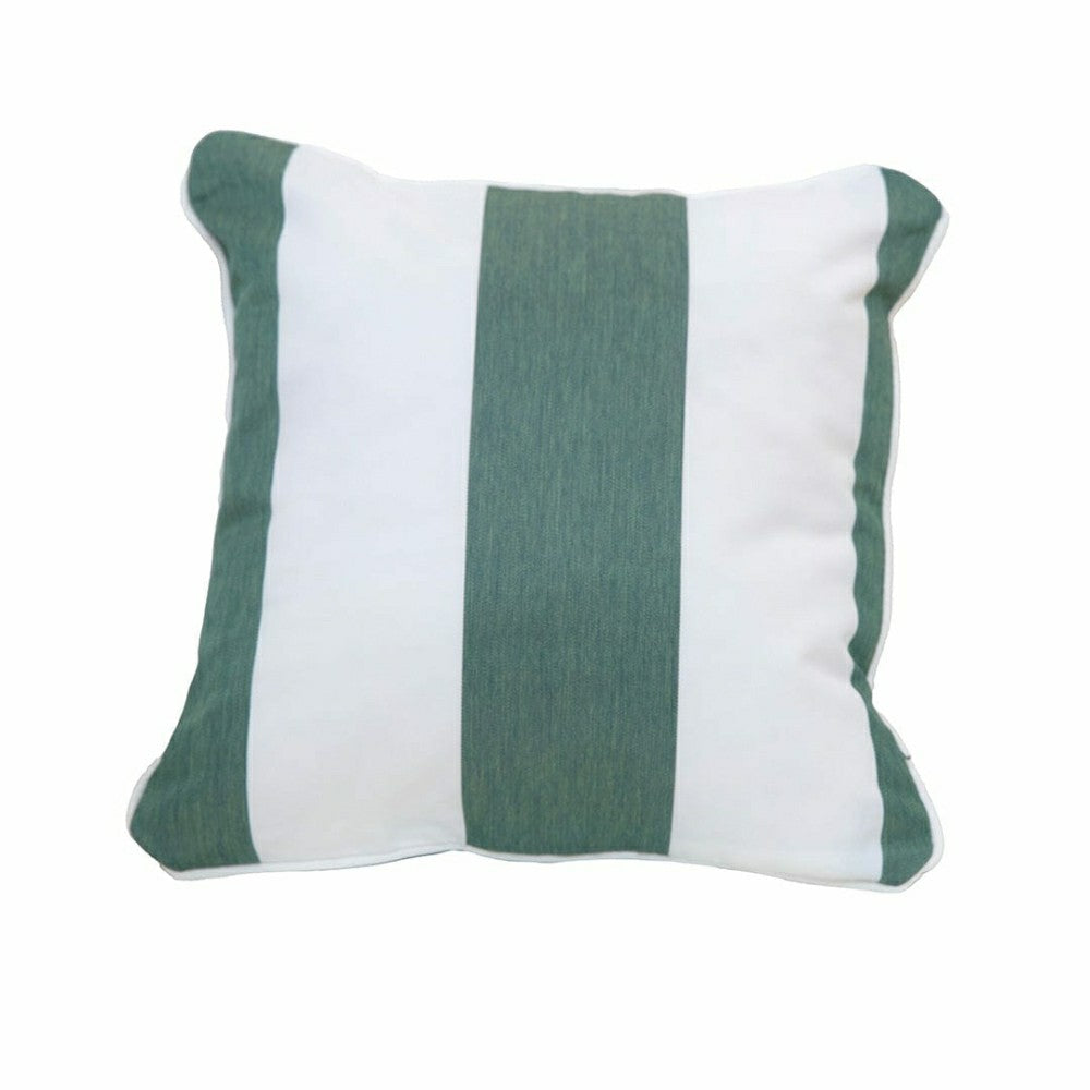 Plow & Hearth East Green Square Outdoor Accent Pillow