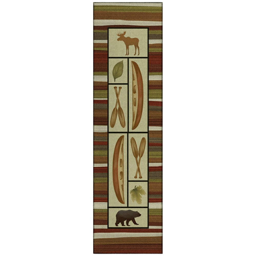 Plow & Hearth Canyon Excursion Polyester Rug