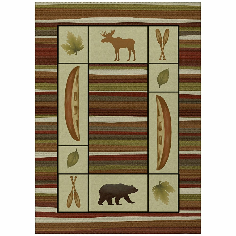 Plow & Hearth Canyon Excursion Polyester Rug
