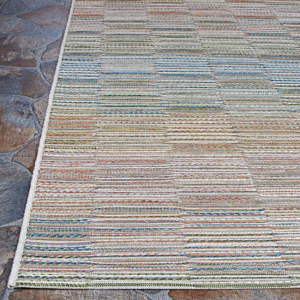 Plow & Hearth Cape Fayston Multi Indoor/Outdoor Area Rug