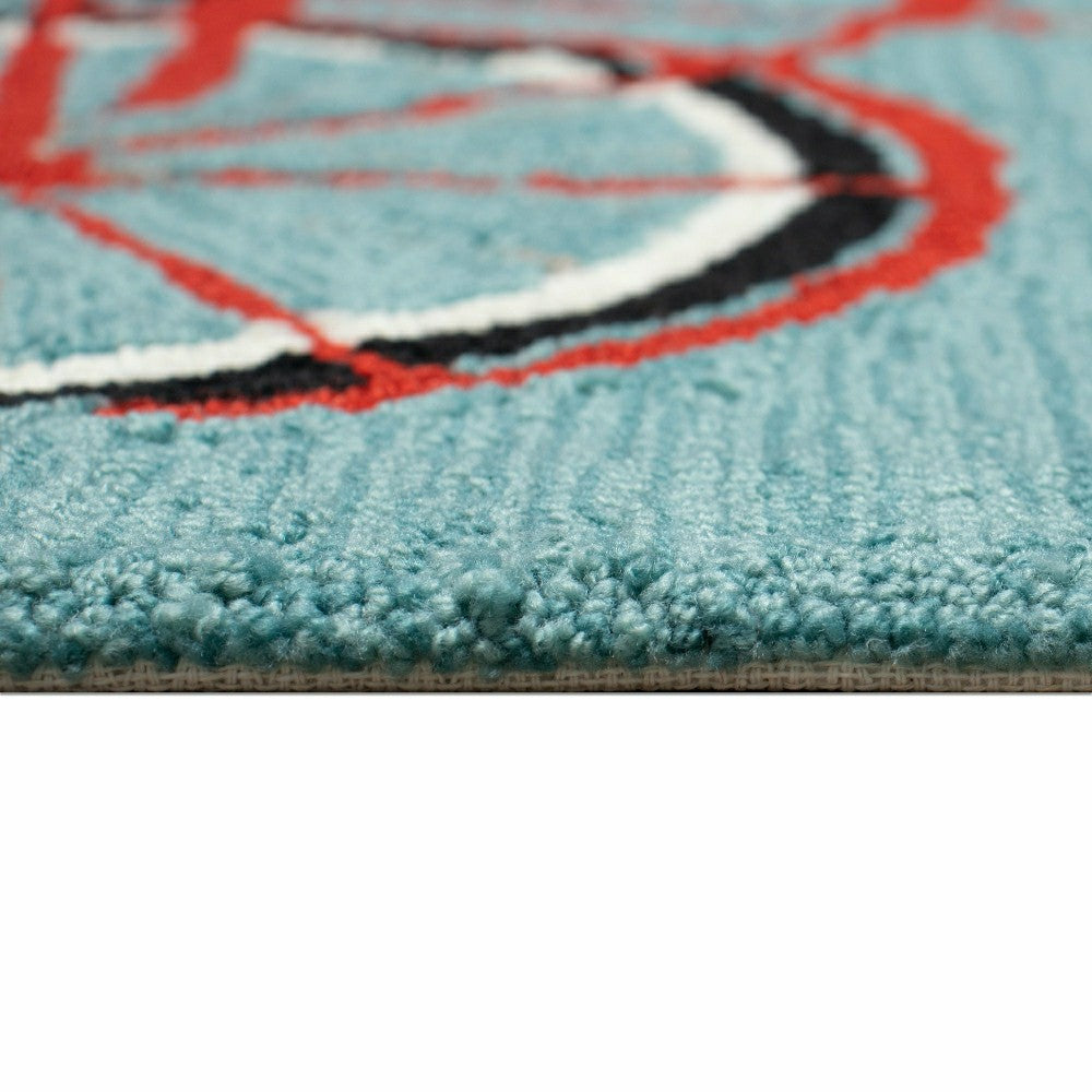 Plow & Hearth Bike Ride Indoor/Outdoor Rug