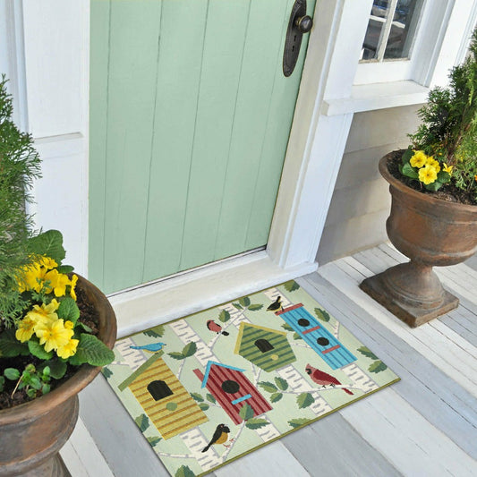 Plow & Hearth Bird Condos Indoor/Outdoor Rug