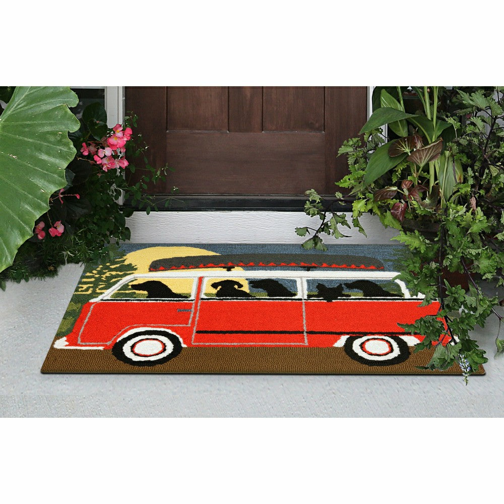 Plow & Hearth Camping Trip Indoor/Outdoor Rug