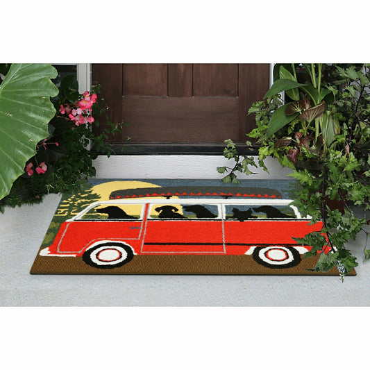 Plow & Hearth Camping Trip Indoor/Outdoor Rug