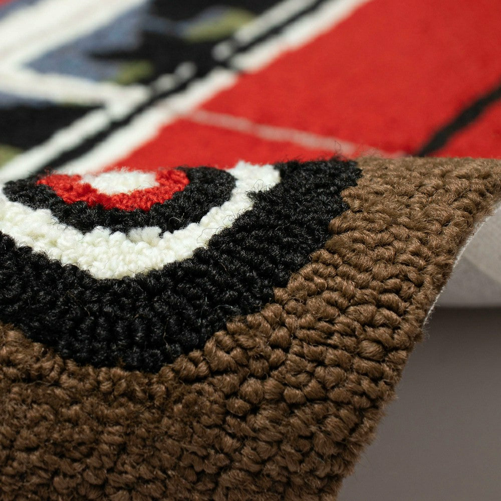 Plow & Hearth Camping Trip Indoor/Outdoor Rug