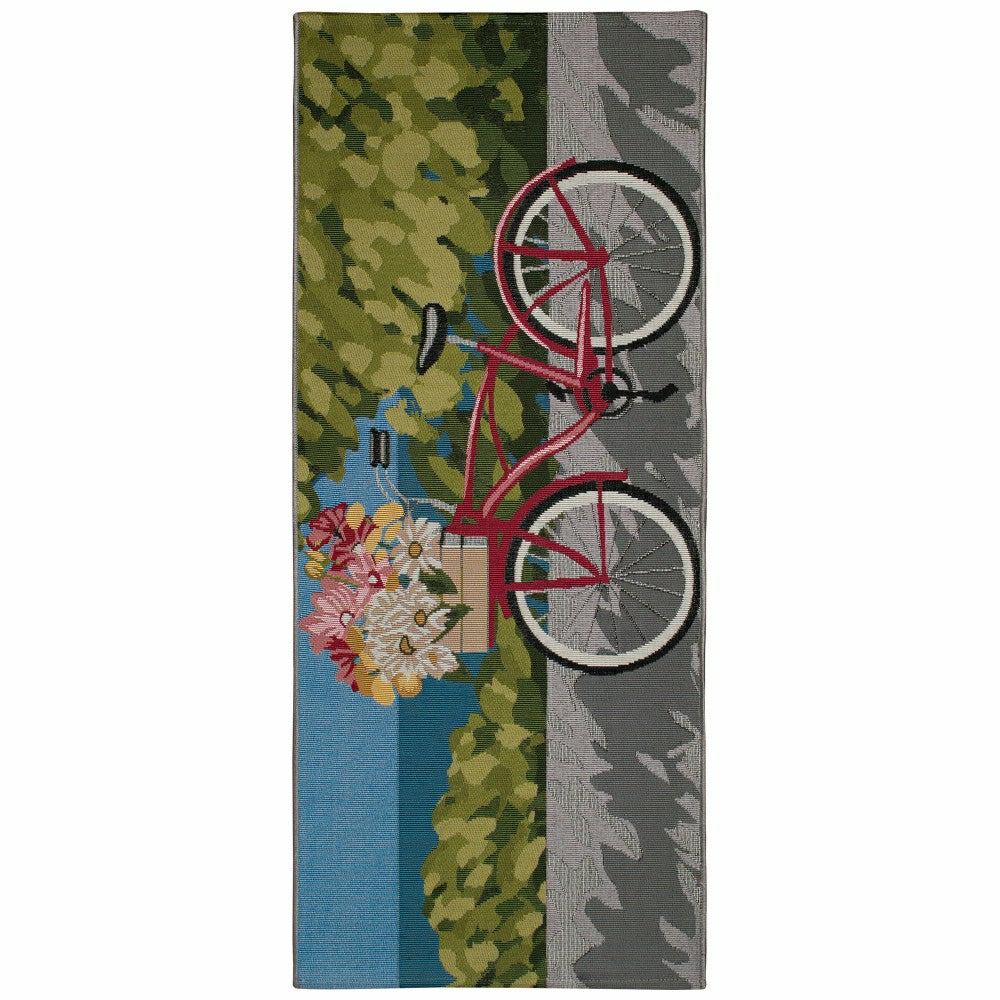 Plow & Hearth Summer Ride Indoor/Outdoor Rug