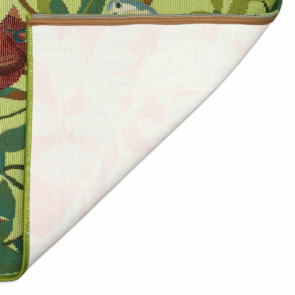Plow & Hearth Birds Of A Feather Indoor/Outdoor Rug