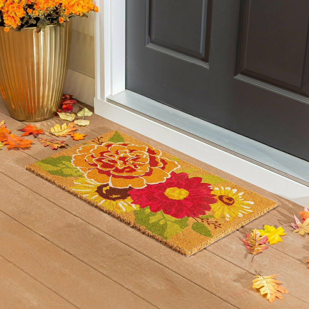 Plow & Hearth Mariposa Melody Coir Mat