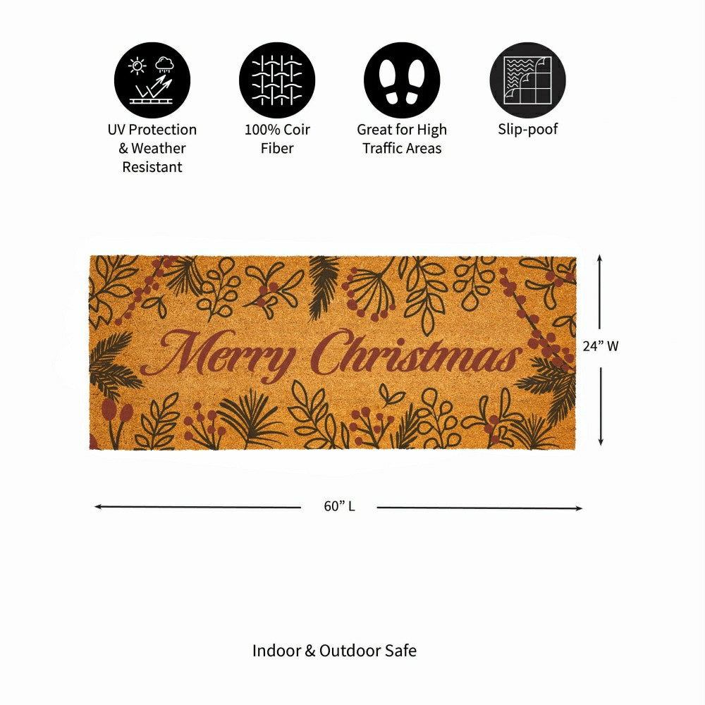 Plow & Hearth 60X24” COIR MAT