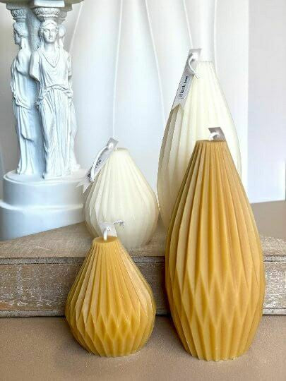 Plow & Hearth Origami Lantern Handmade Candle