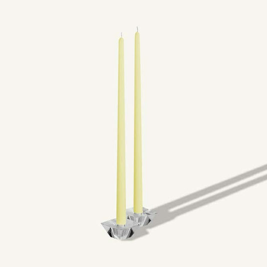 Plow & Hearth Ivory Giant Taper Candles - 20 Inch - 8 Pack