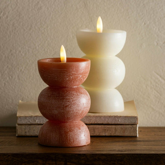 Plow & Hearth Tall LED Vase Candle