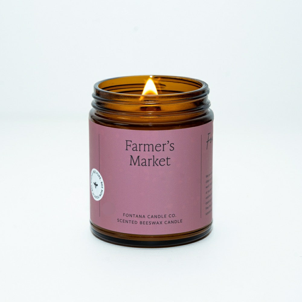 Plow & Hearth Farmer's Market Jar Candle