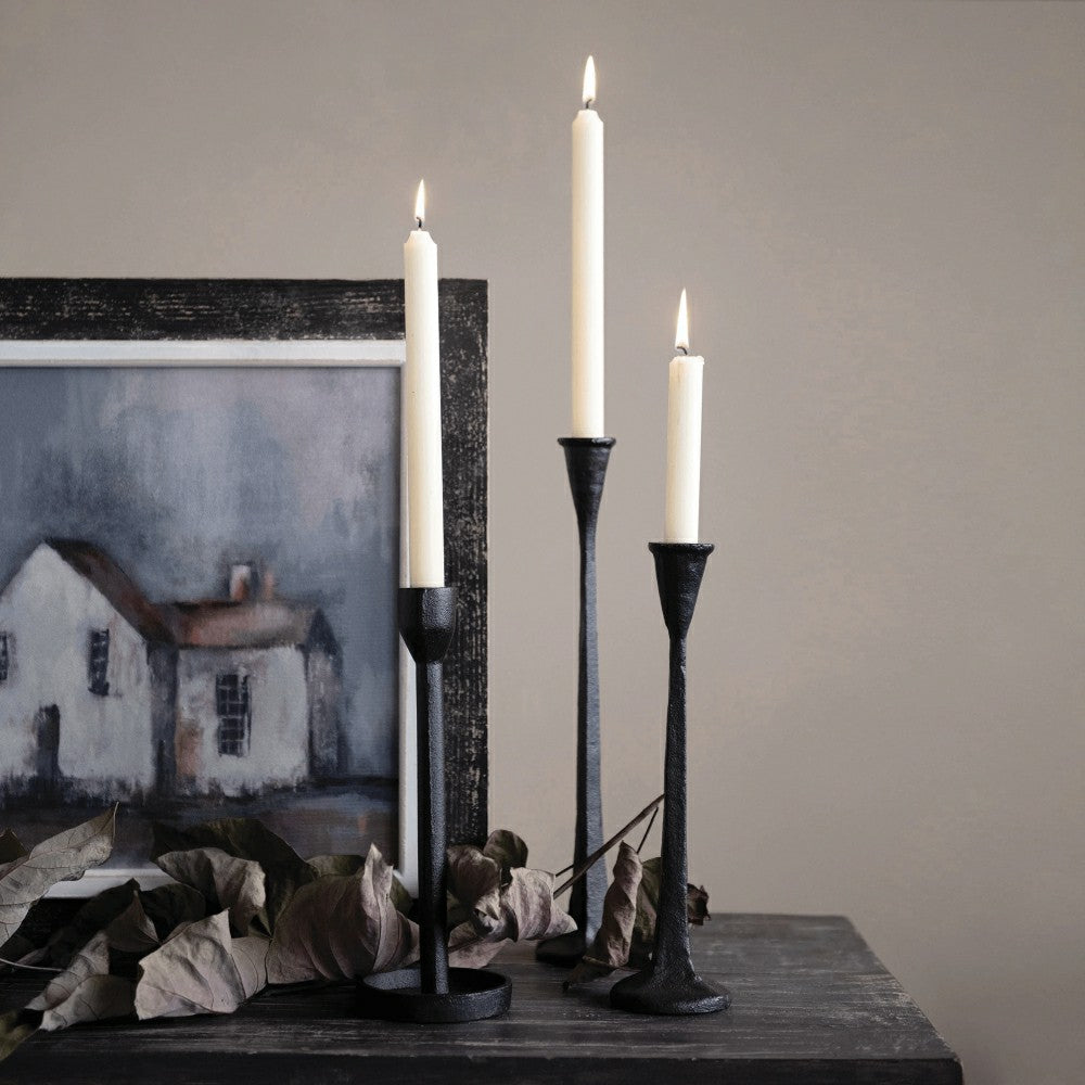 Plow & Hearth Cast Iron Taper Candle Holder