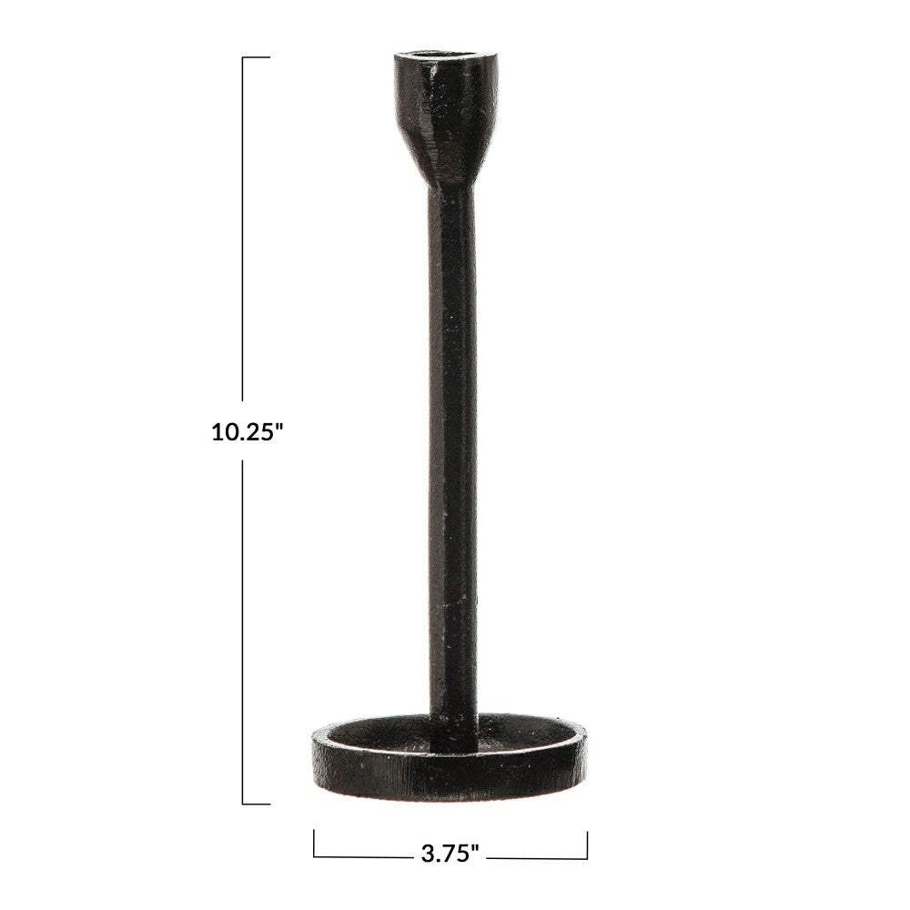 Plow & Hearth Cast Iron Taper Candle Holder
