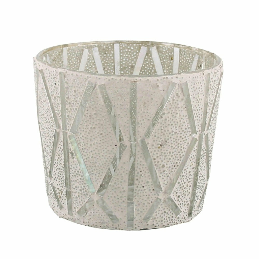 Plow & Hearth Small Blanco Candleholder
